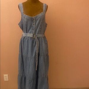 GOVEN KALE women’s Denim Blue Dress